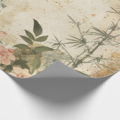 Kirschblüten-Gartenszene (8) Geschenkpapier (Ecke)