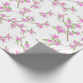 Kirschblüten Geschenkpapier (Ecke)