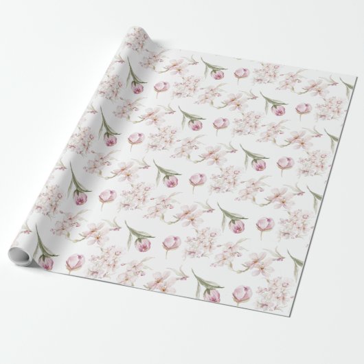 Kirschblüten-Geschenkpapier Geschenkpapier (Ungerollt)