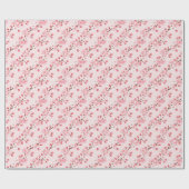 Kirschblüten-Geschenkpapier, rosa Sakura-Geschenk  Geschenkpapier (Flach)