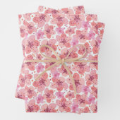 Kirschblüten Geschenkpapier Set (Beispiel)