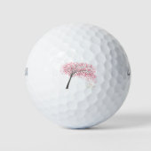 Kirschblüten Golfball (Vorderseite)