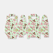 Kirschblüten - Hintergrund Geschenkschachtel (Ungefaltet)