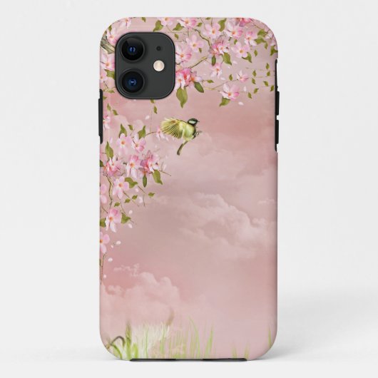 Kirschblüten im Himmel Case-Mate iPhone Hülle (Rückseite)