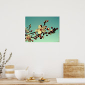 Kirschblüten im Himmel-Poster Poster (Küche)