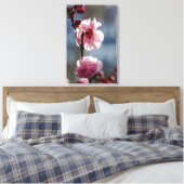 Kirschblüten im Sonnenschein Leinwanddruck (Insitu (Schlafzimmer))