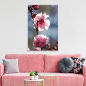 Kirschblüten im Sonnenschein Leinwanddruck (Insitu (Wohnzimmer))