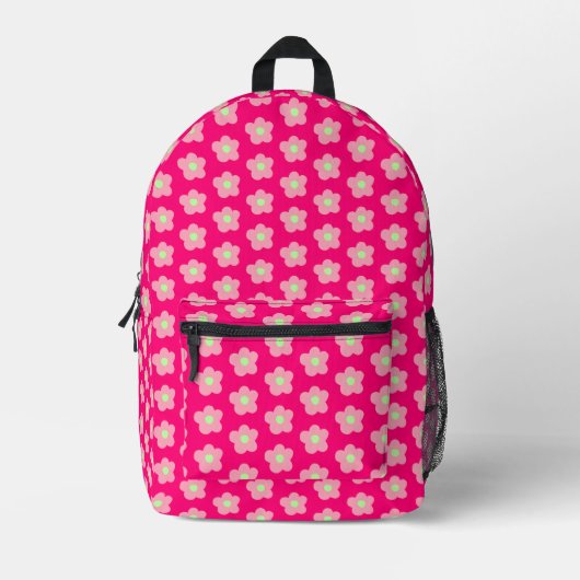 Kirschblüten in Rosa Bedruckter Rucksack (Vorderseite)