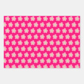 Kirschblüten in Rosa Geschenkpapier Set (Vorderseite)