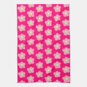 Kirschblüten in Rosa Geschirrtuch (Vertikal)