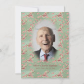 Kirschblüten in rosa und Aquamarin (Rückseite)