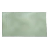 Kirschblüten in rosa und Aquamarin Kissenbezug (Rückseite-Links)