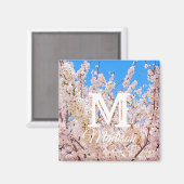 Kirschblüten in voller Blüte Magnet (Vorderseite/Rückseite)