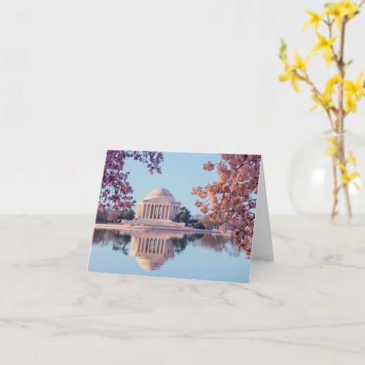 Kirschblüten in Washington D.C. Karte (Gelbe Blume)
