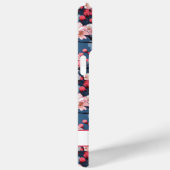 Kirschblüten Japanische Sakura Monogramm Case-Mate iPhone Hülle (Rückseite / Rechts)