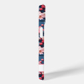 Kirschblüten Japanische Sakura Monogramm Case-Mate iPhone Hülle (Rückseite / Rechts)