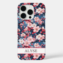 Kirschblüten Japanische Sakura Monogramm