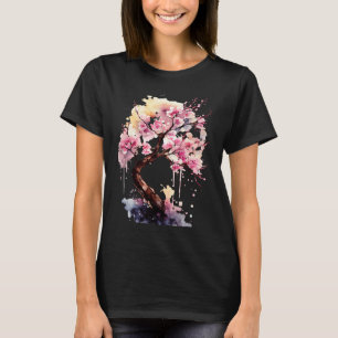 Kirschblüten-Japanischer Kirschbaum T-Shirt
