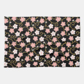 Kirschblüten, japanisches Design Geschirrtuch (Horizontal)