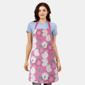 Kirschblüten, japanisches Design Schürze (Getragen)