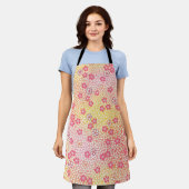 Kirschblüten, japanisches Design Schürze (Getragen)