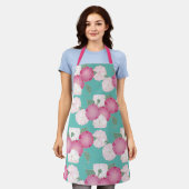 Kirschblüten, japanisches Design Schürze (Getragen)