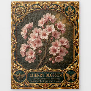Kirschblüten, Juwelen-Erbstück-Kunst Puzzle