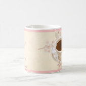 Kirschblüten-Kaffee Kaffeetasse (Mittel)