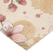 Kirschblüten-Kaffeebecher-Cozy-Muster (10) Tischdecke (Schrägansicht)