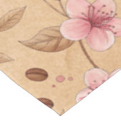 Kirschblüten-Kaffeebecher-Cozy-Muster (5) Tischdecke (Schrägansicht)