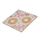 Kirschblüten-Kaffeebecher-Cozy-Muster (7) Fliese (Seite)