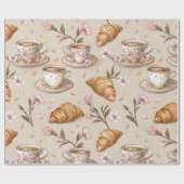 Kirschblüten-Kaffeebecher-Überzug-Muster (9) Geschenkpapier (Flach)