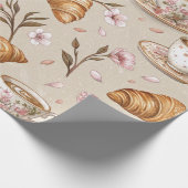 Kirschblüten-Kaffeebecher-Überzug-Muster (9) Geschenkpapier (Ecke)