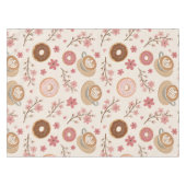 Kirschblüten-Kaffeekissen-Muster (3) Tischdecke (Vorderseite (Horizontal))