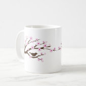 Kirschblüten Kaffeetasse (Vorderseite Links)