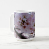 Kirschblüten Kaffeetasse (Vorderseite Links)