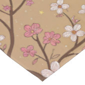 Kirschblüten-Kaffeewärmer-Muster (1) Tischdecke (Schrägansicht)