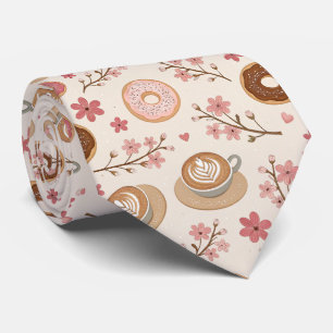 Kirschblüten-Kaffeewärmer-Pattern (3) Krawatte