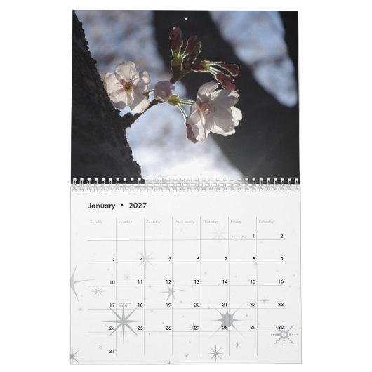 Kirschblüten-Kalender 2015 Kalender (Jan 2027)