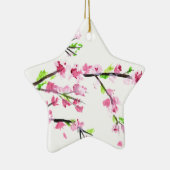 Kirschblüten Keramikornament (Rechts)