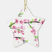 Kirschblüten Keramikornament (Links)