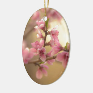 Kirschblüten Keramikornament