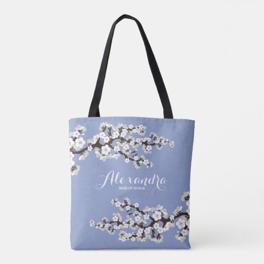 Kirschblüten-Kirschblüte-Hochzeits-Party-Tasche Tasche (Rückseite)