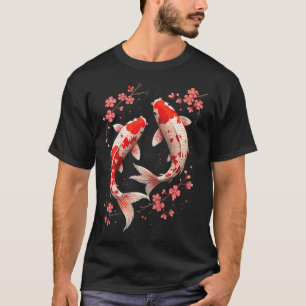 Kirschblüten-Koi T-Shirt