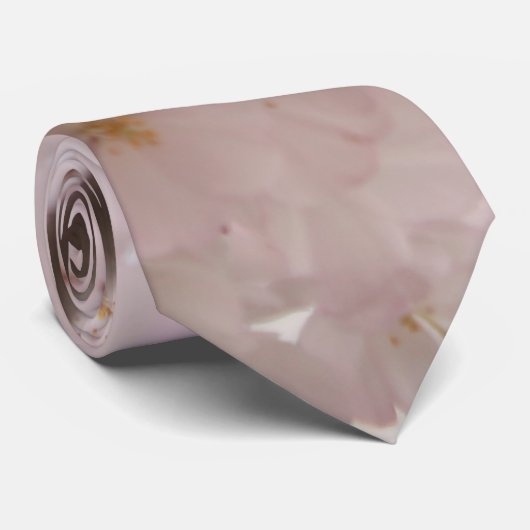 Kirschblüten-Krawatte Krawatte (Gerollt)