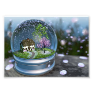 Kirschblüten-Kugel-Foto-Druck Fotodruck
