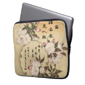 Kirschblüten Laptopschutzhülle (Vorderseite Links)