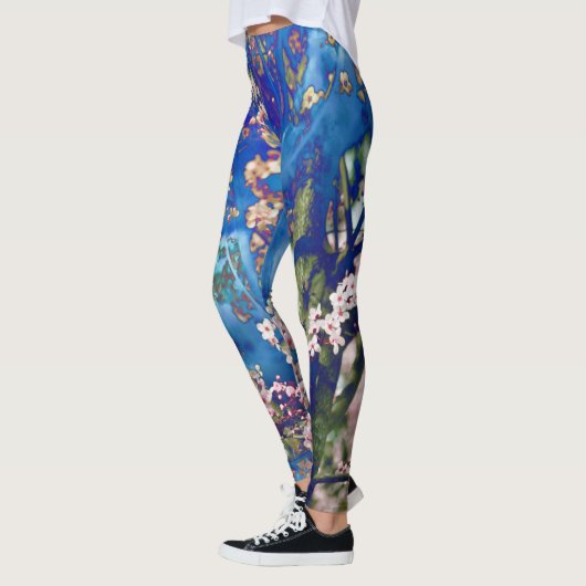 Kirschblüten-Leggings Leggings (Links)