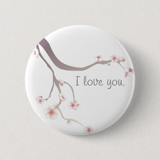 Kirschblüten-Liebe… Button