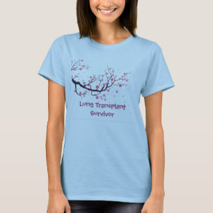 Kirschblüten, Lungen-Transplantations-Überlebend T-Shirt